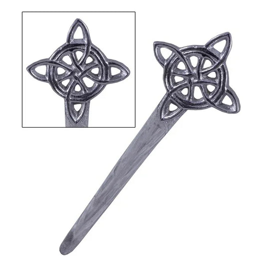 Irish Celtic Head Kilt Pin