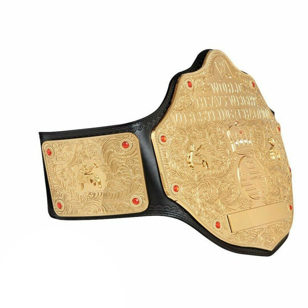 WWE Big Gold World Heavyweight Championship Replica Belt – Adult Size WCW Champion