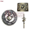 US Marine Kilt Belt Buckle – Scottish Highland Antique Finish with Brooch & Pin