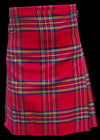 New Men's Scottish Royal Stewart Kilt 5 Yard Acrylic Highland Wear in all sizes