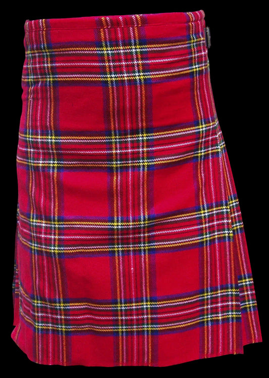 New Men's Scottish Royal Stewart Kilt 5 Yard Acrylic Highland Wear in all sizes