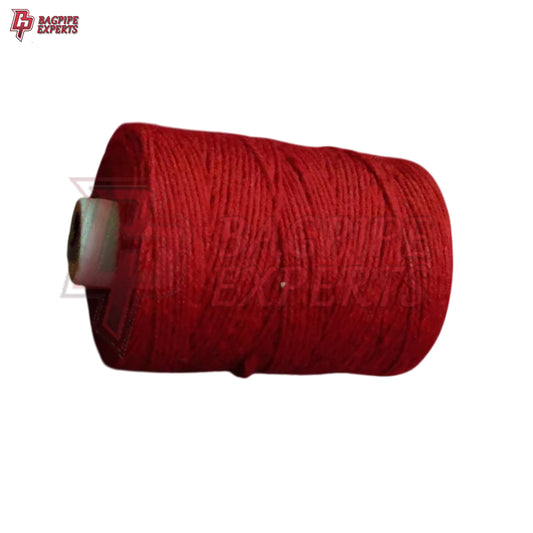 Scottish Bagpipe Hemp – Red 1oz Thread for Bagpipes & Practice Chanters