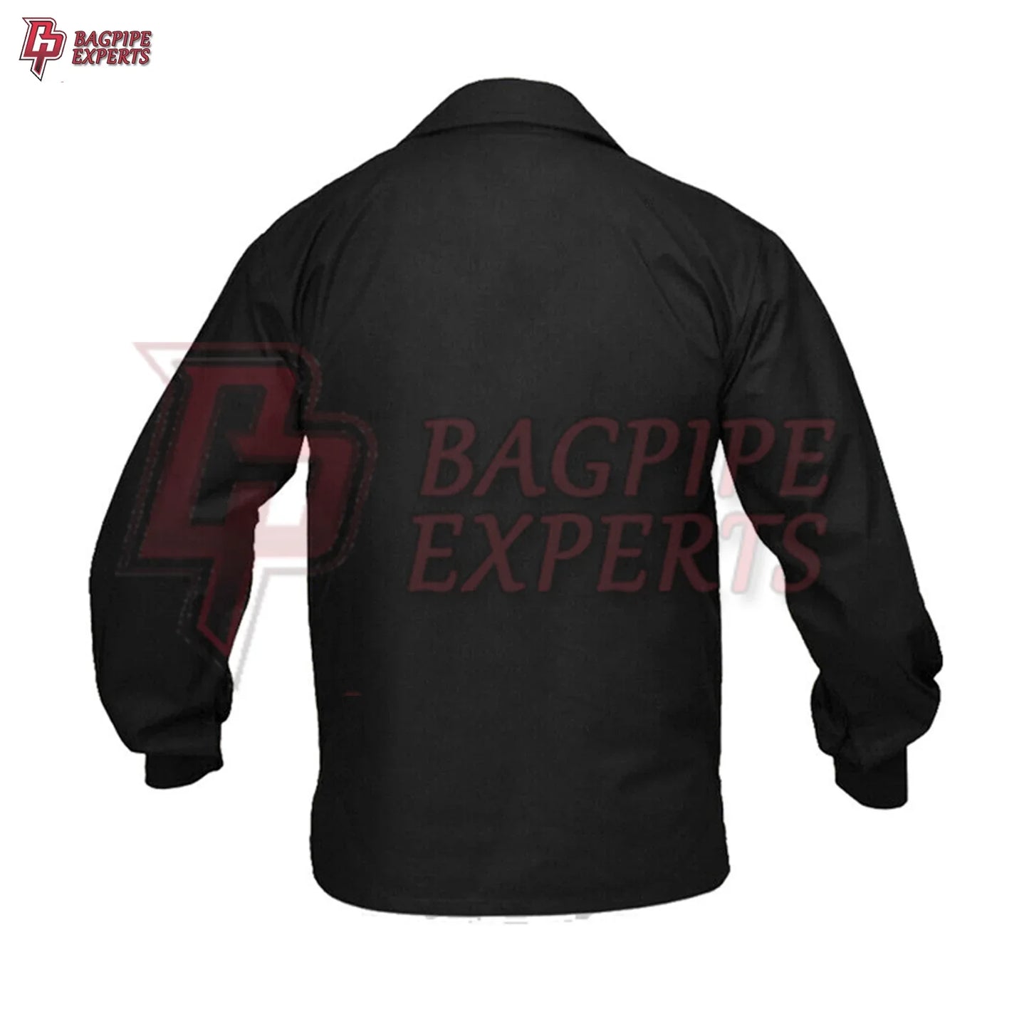 Black Jacobite Ghillie Shirt – Traditional Scottish Highland Wear