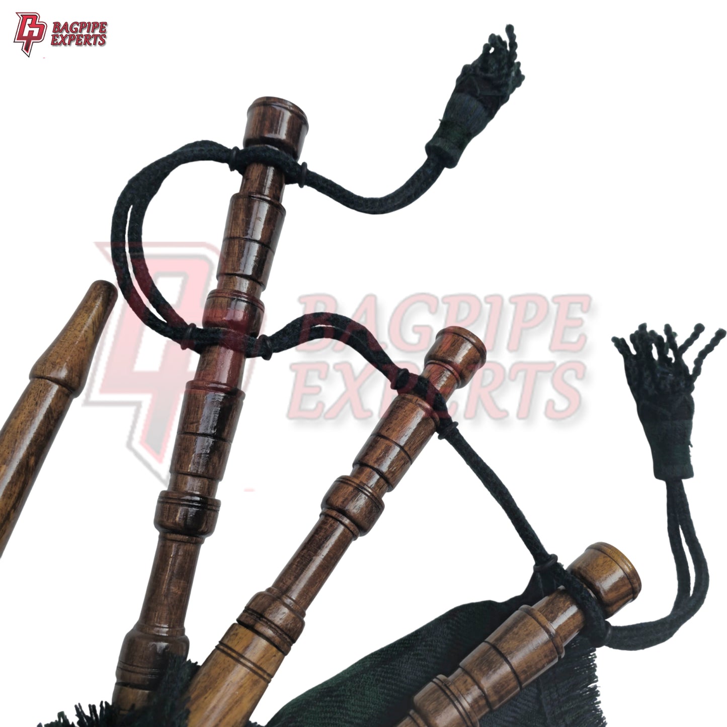 Kids Mini Bagpipes – Scottish Black Watch Tartan Playable Toy Instrument