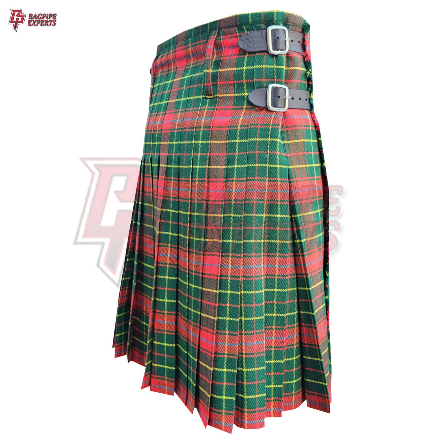 Burnett Modern Clan Tartan Kilt – 8 Yard Traditional Scottish Dress Kilt