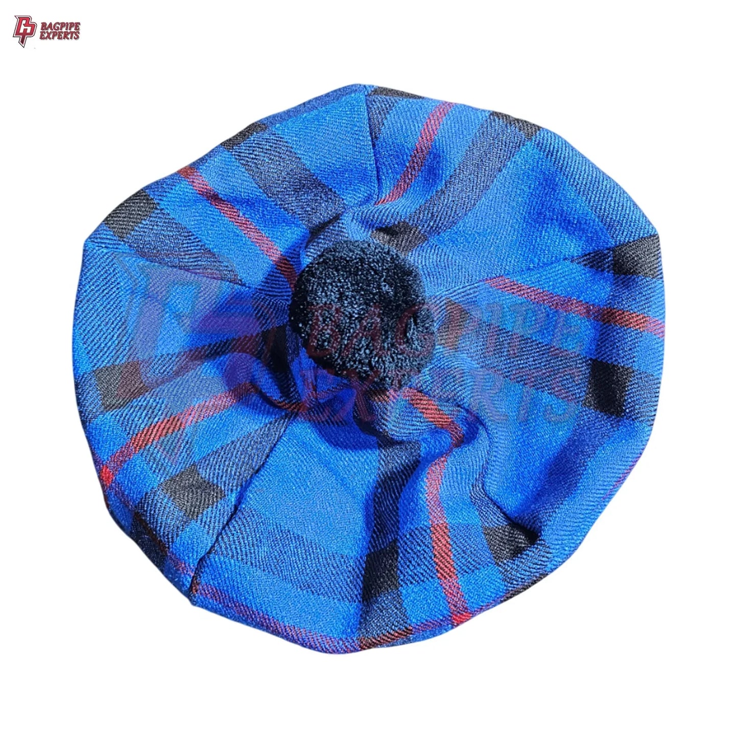 Elliot Modern Tartan Tam O’Shanter Cap – Traditional Scottish Tammy Hat