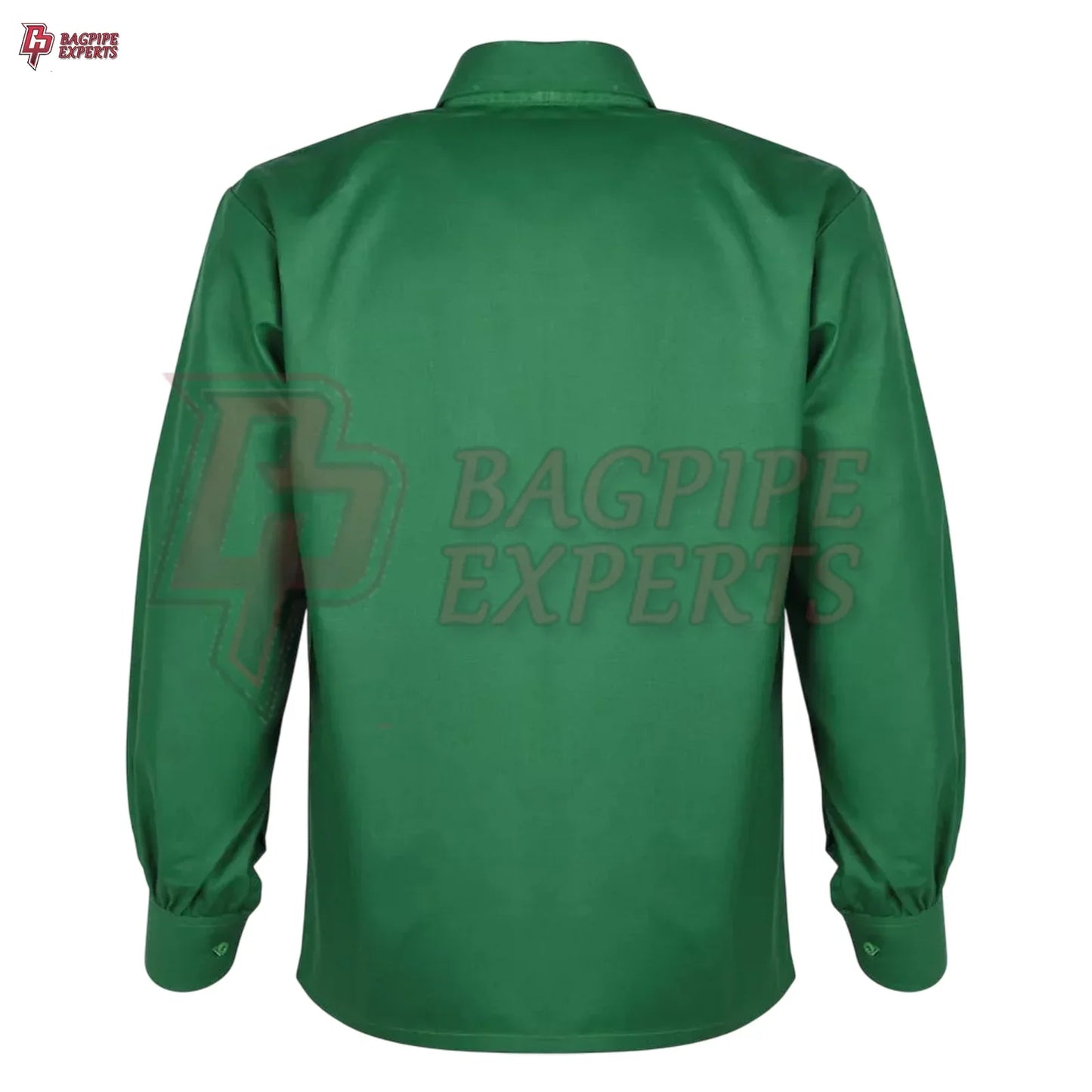 Green Jacobite Ghillie Shirt – Authentic Scottish Renaissance Top