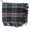 Grey Watch Fly Plaid – Traditional Scottish Tartan Shoulder Drape