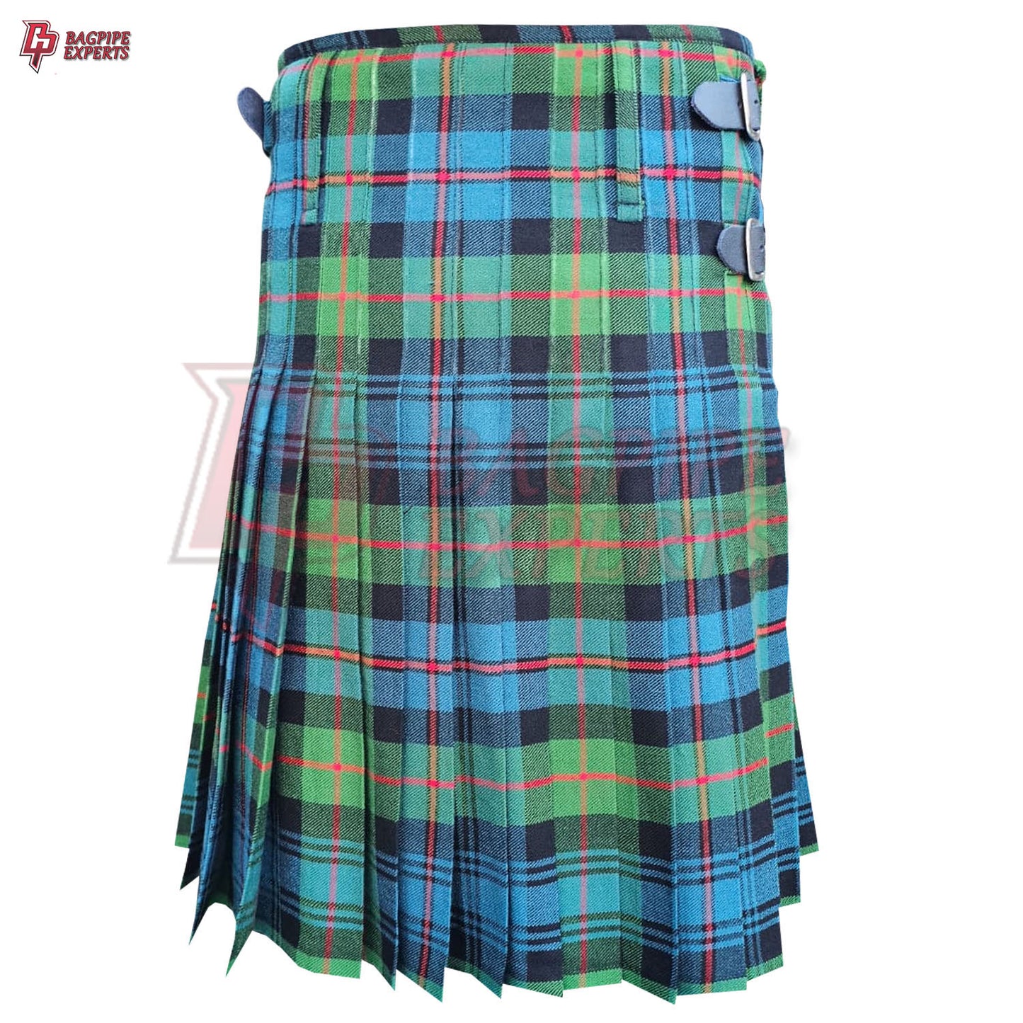 Gun Ancient Tartan 8 Yard Kilt – Traditional Highland Dress for Men