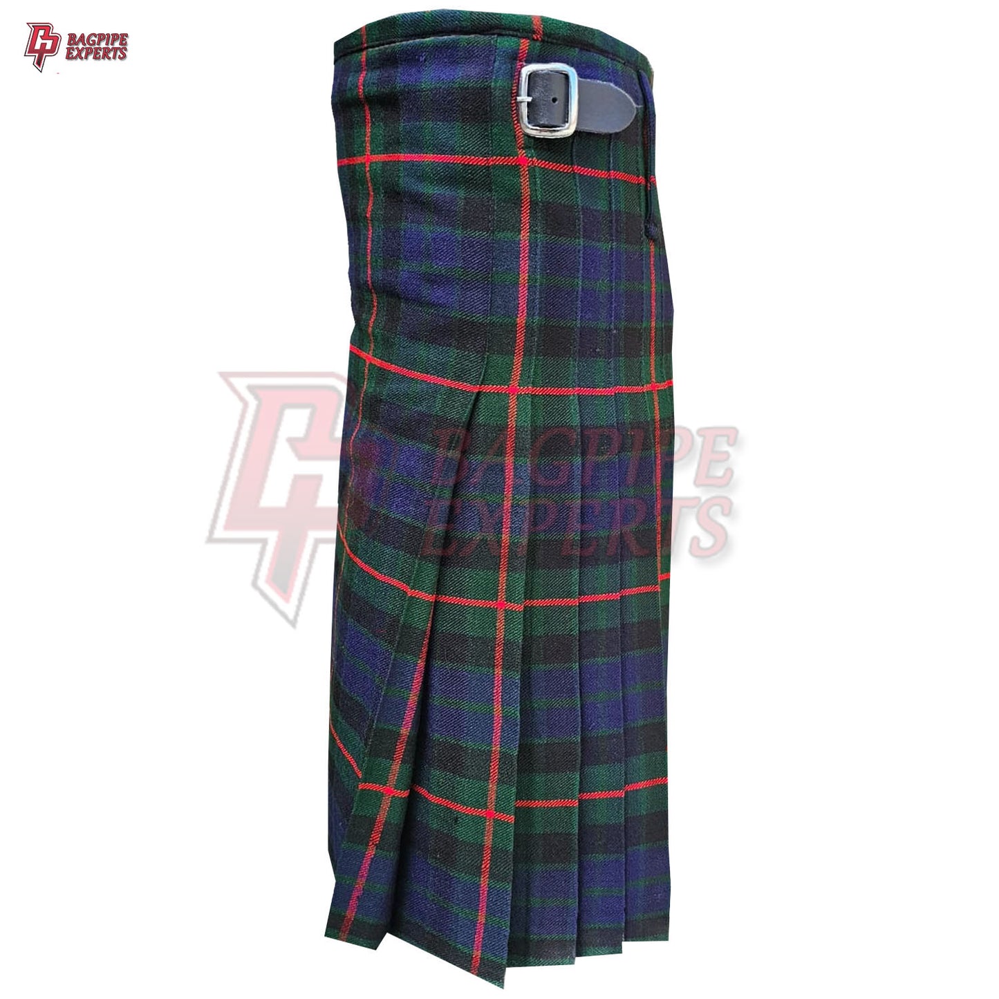 Gun Modern Tartan Kilt – 8 Yard Pleated Scottish Dress Kilt