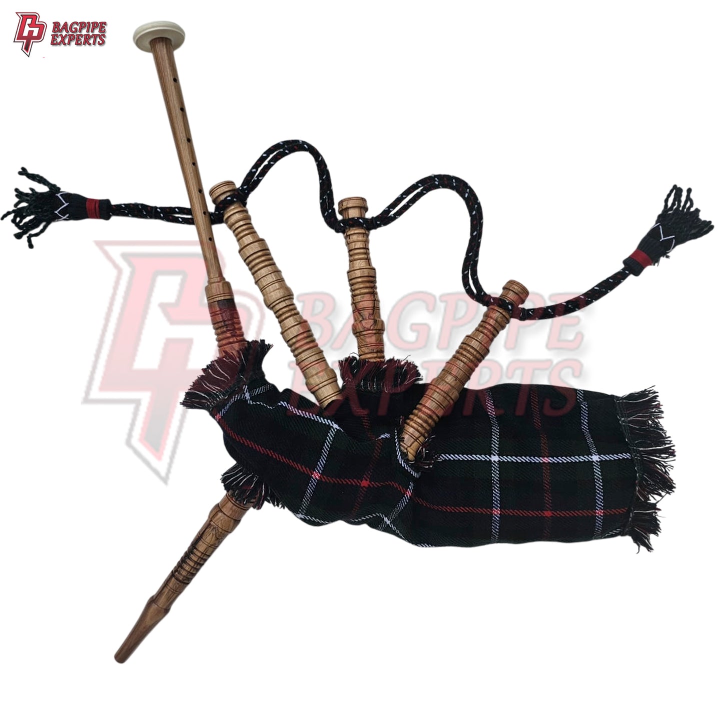 Mackenzie Tartan Mini Bagpipes for Kids – Playable Scottish Toy Instrument