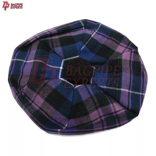 Pride of Scotland Tartan Tam O’Shanter – Traditional Highland Tammy Hat