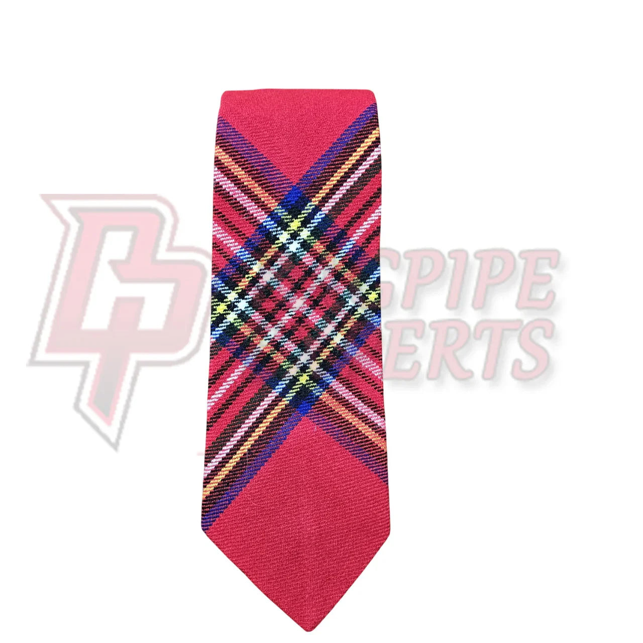Royal Stewart Neck Tie – Scottish Tartan Formal Wear for Men