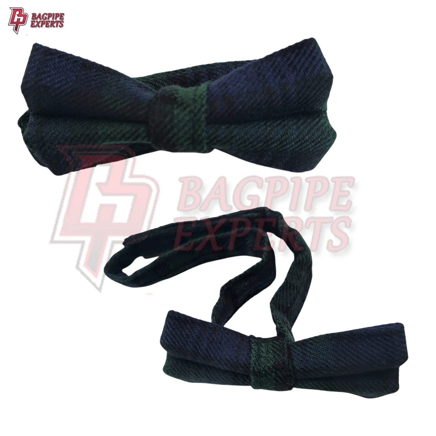 Black Watch Bow Tie – Classic Scottish Tartan Formal Accessory