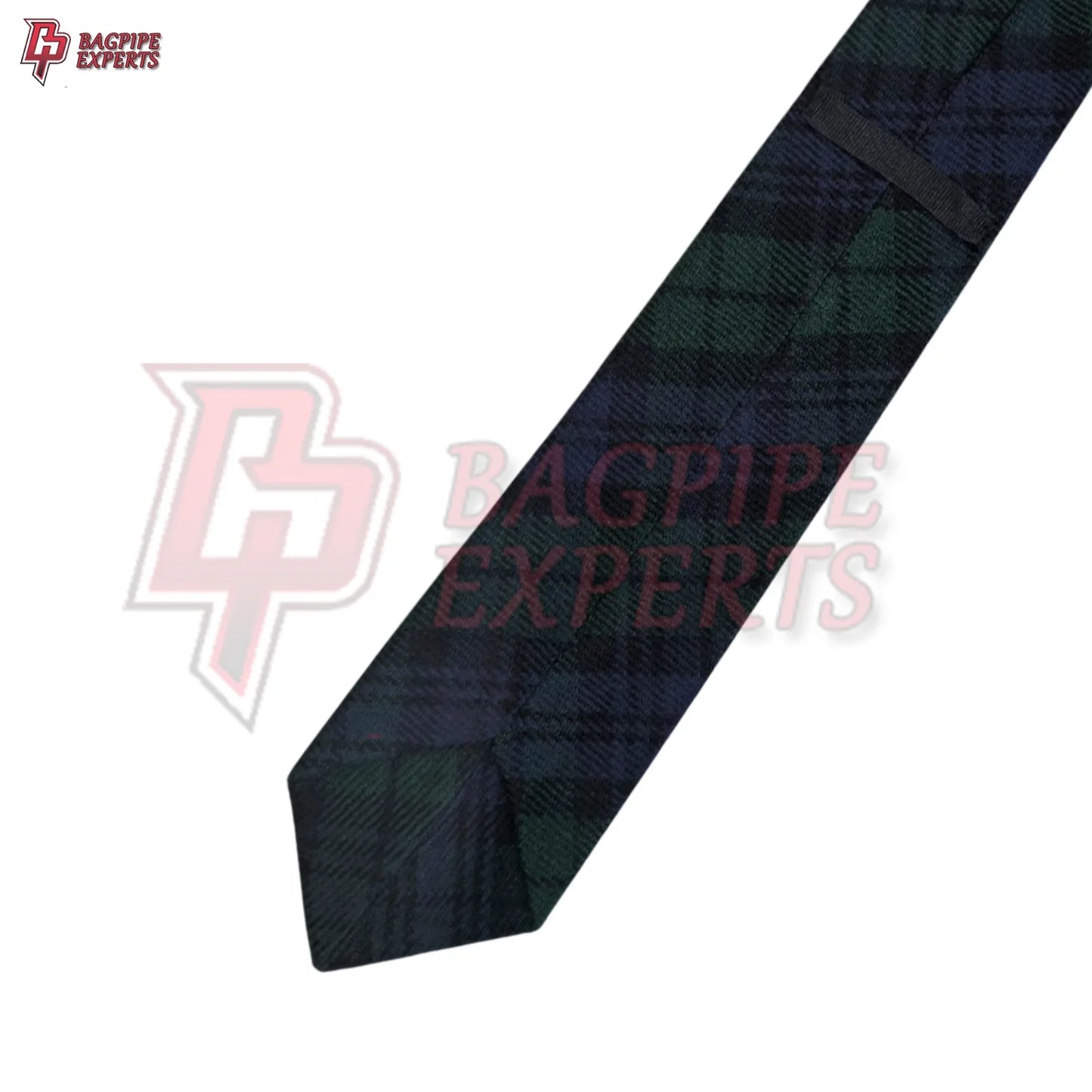 Black Watch Neck Tie – Scottish Tartan Formal Wear for Men