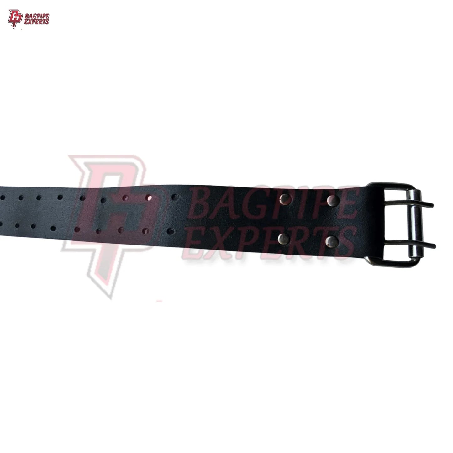 Double Prong Buckle Leather Belt for Kilts – Traditional Highland Dress Accessory