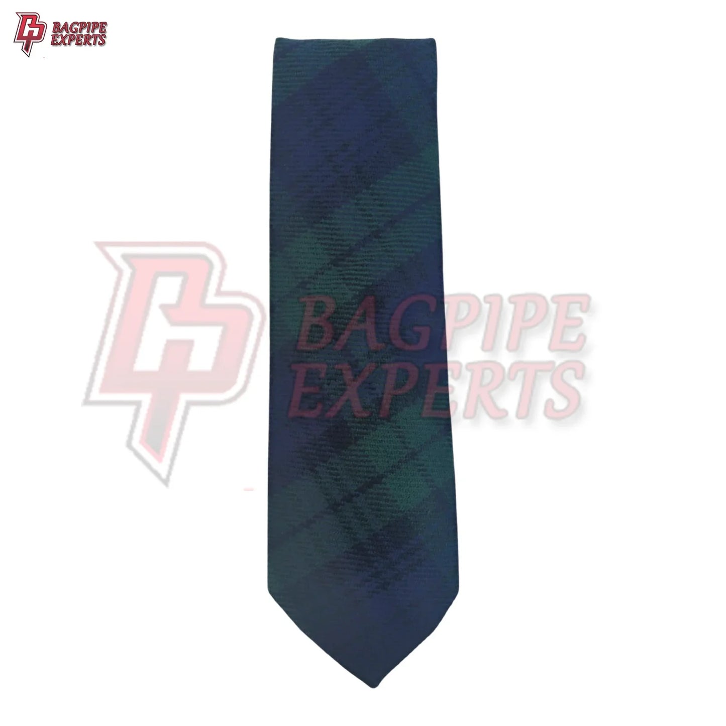 Black Watch Neck Tie – Scottish Tartan Formal Wear for Men
