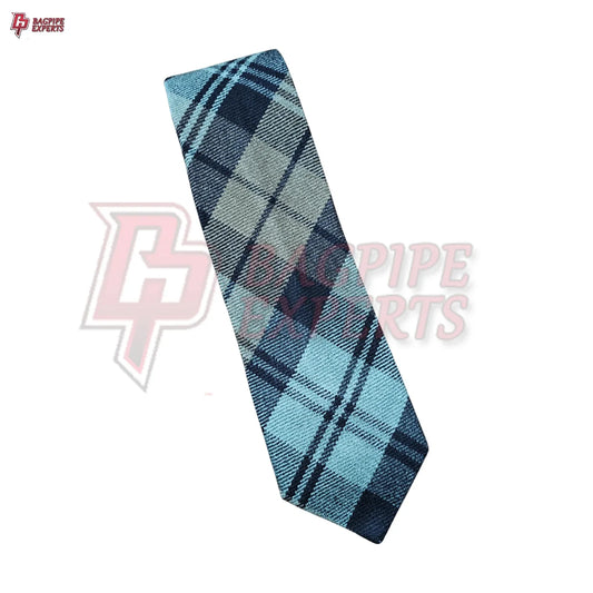 Black Watch Weathered Neck Tie – Scottish Tartan Formal Tie for Men
