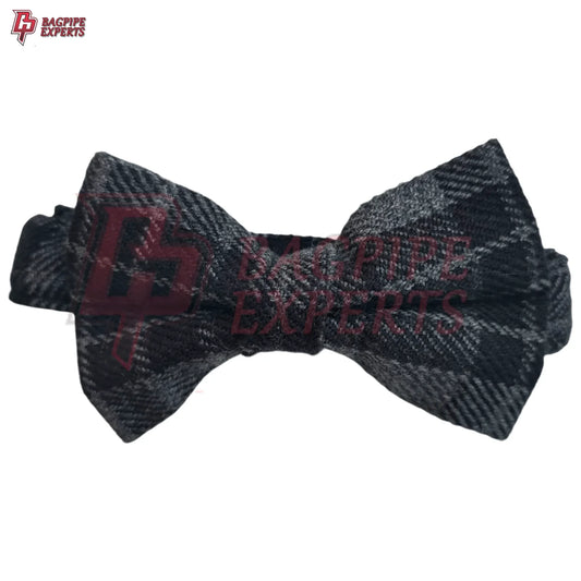 Gray Watch Bow Tie – Scottish Tartan Pre-Tied Formal Accessory