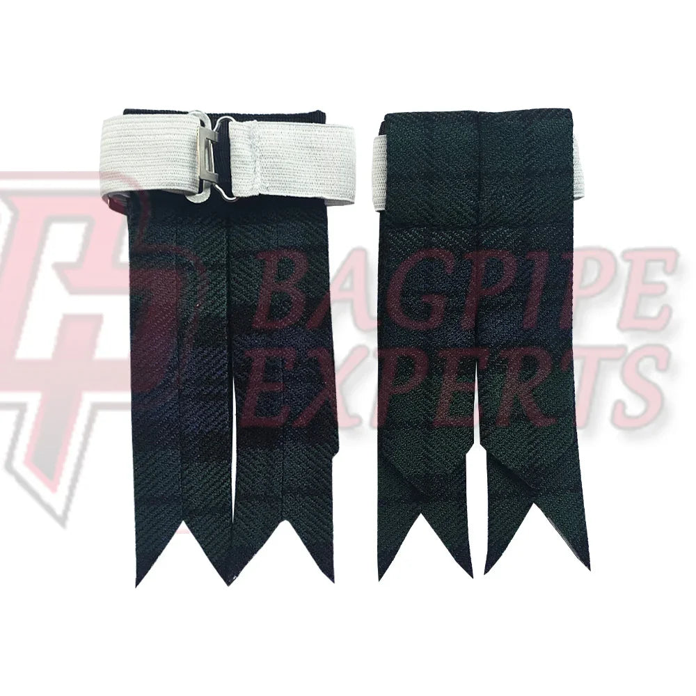 Black Watch Kilt Flashes – Classic Scottish Highland Accessory