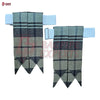 Black Watch Weather Tartan Flashes – Classic Highland Kilt Hose Accessories