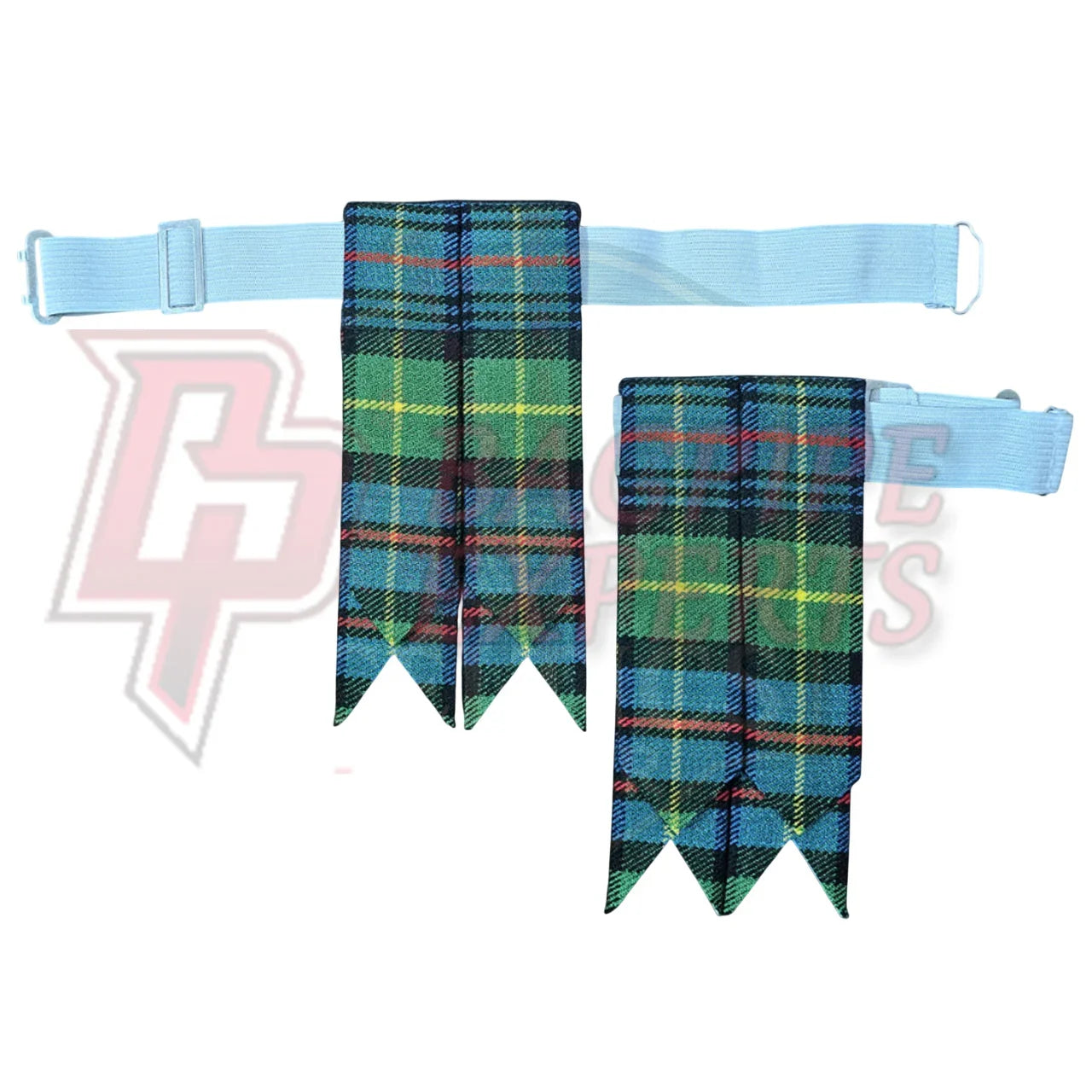 Ferguson Ancient Tartan Kilt Flashes – Traditional Scottish Highland Wear Accessory