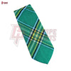 Irish Green Tartan Neck Tie – Scottish Plaid Formal Wear Accessory
