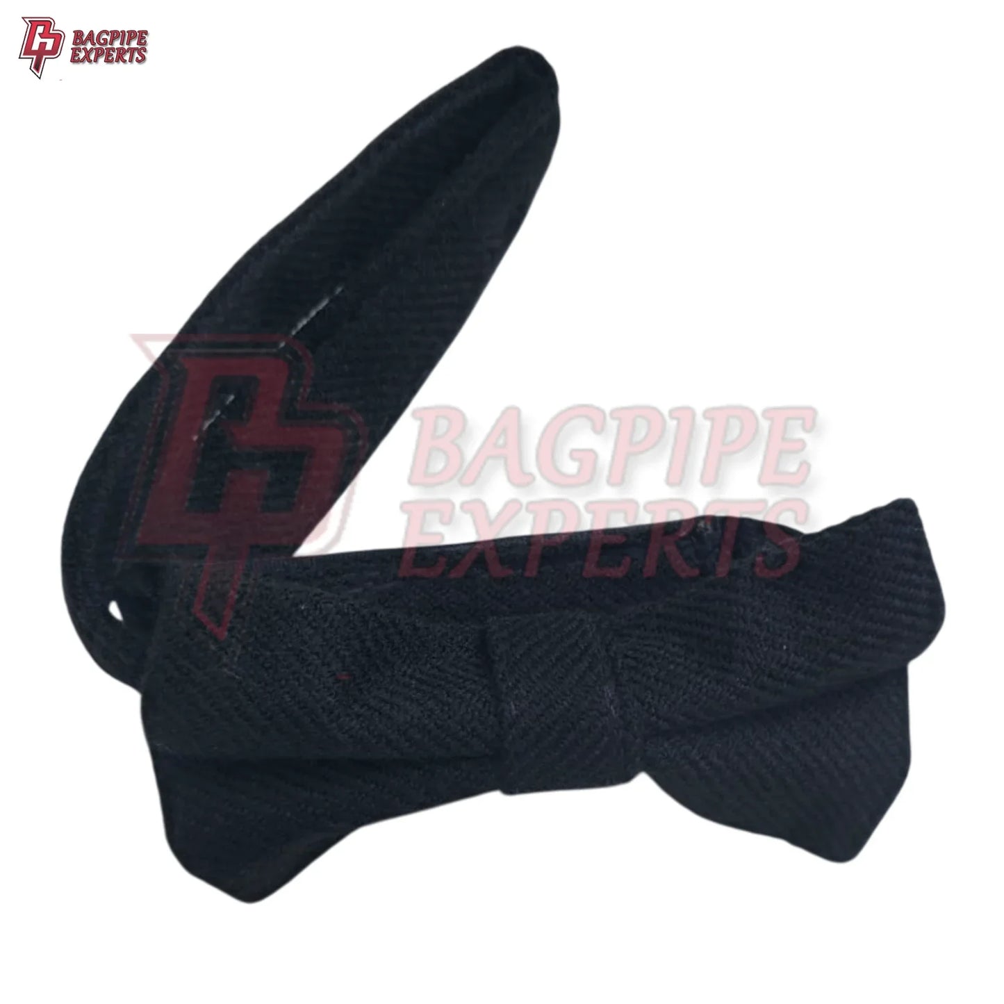 Plain Black Bow Tie – Classic Pre-Tied Formalwear for Men & Weddings