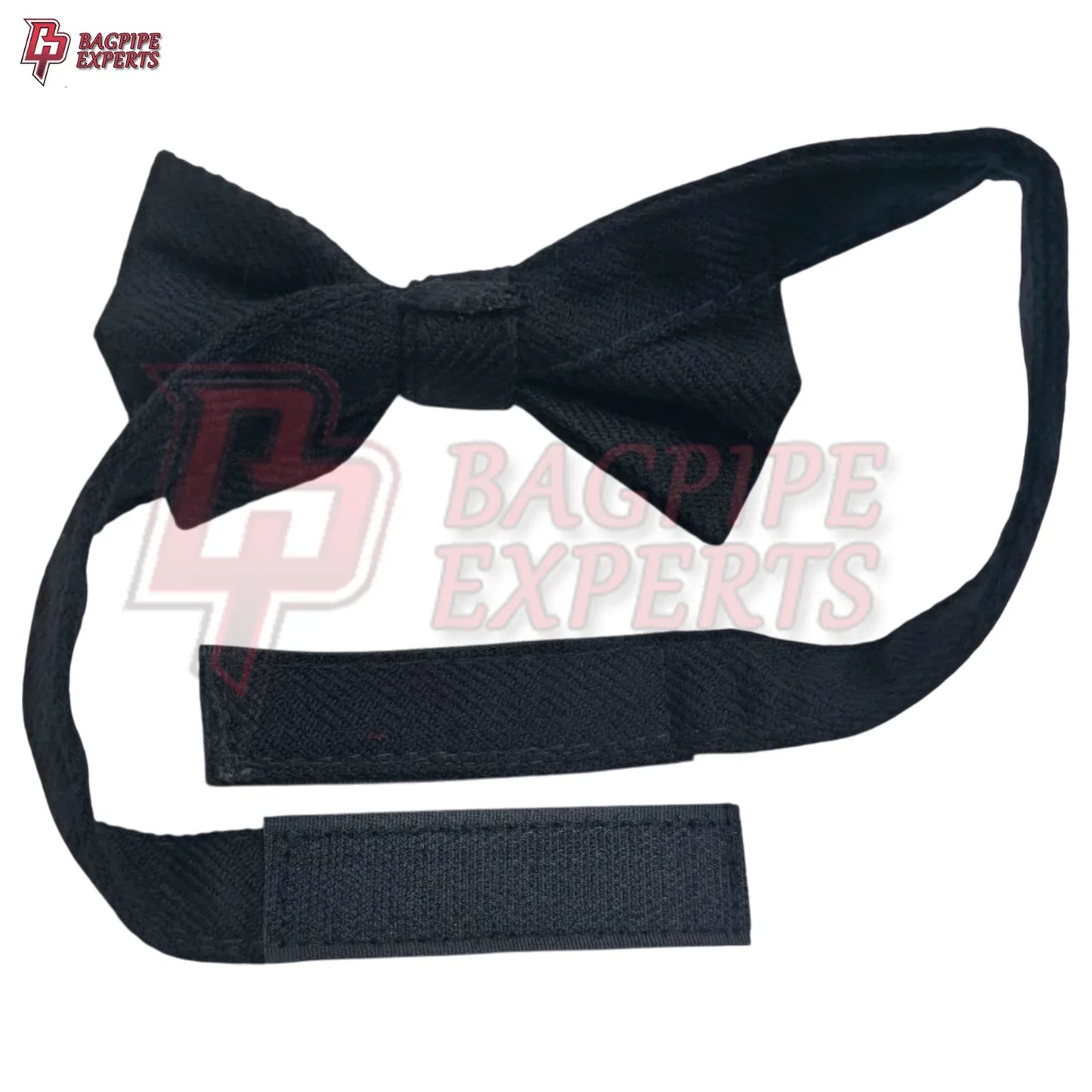 Plain Black Bow Tie – Classic Pre-Tied Formalwear for Men & Weddings