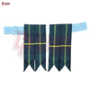 Hunting Wallace Tartan Kilt Flashes – Traditional Scottish Highland Wear Accessory