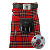HIGHLAND SCOTTISH KILT OUTFIT SET -ROYAL STEWRAT TARTAN