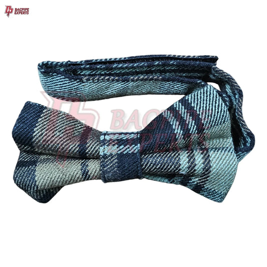 Black Watch Weathered Bow Tie – Scottish Tartan Pre-Tied Formal Accessory