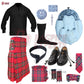 Royal Stewart Highland Dress Set – Customizable Tartan Outfit