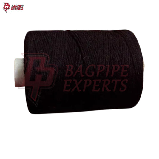 Scottish Bagpipe Hemp – Black 1oz Thread for Reeds & Practice Chanters
