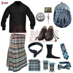 Black Watch Weather Set | Custom Highland Kilt Outfit