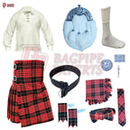 McQueen Modern Tartan Highland Dress Set – Customizable Outfit