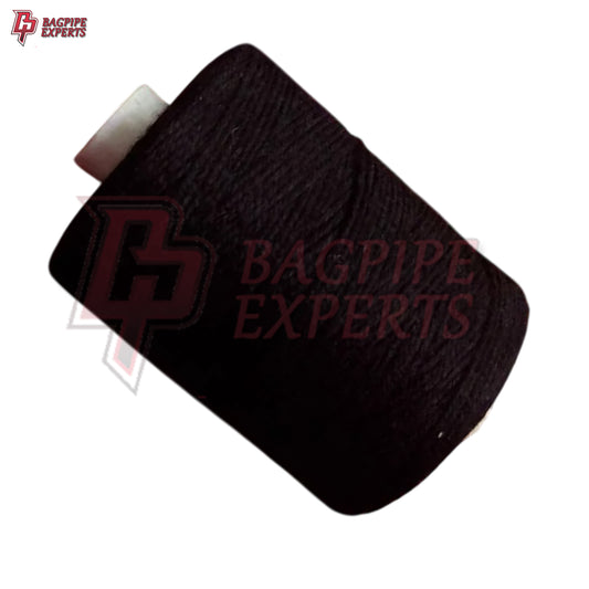 Scottish Bagpipe Hemp – Black 1oz Thread for Reeds & Practice Chanters