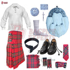Royal Stewart Highland Dress Set – Customizable Tartan Outfit