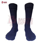 Classic Blue Scottish Kilt Hose Socks – Highland Dress Essential