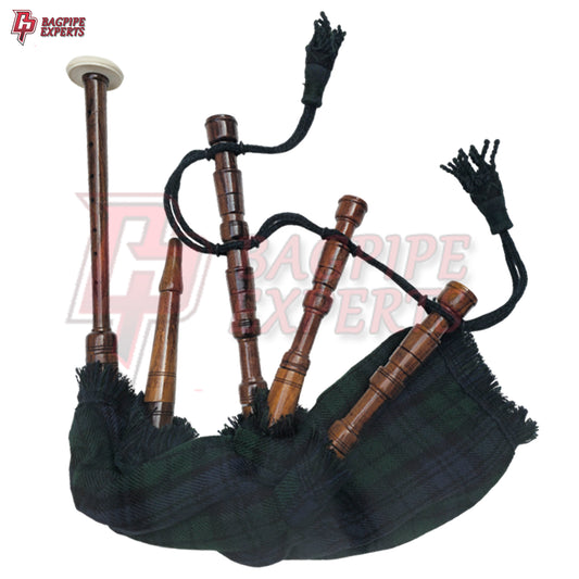 Kids Mini Bagpipes – Scottish Black Watch Tartan Playable Toy Instrument