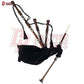 Great Highland Bagpipes – Black Velvet Tartan with Natural Mounts, Case & Reeds