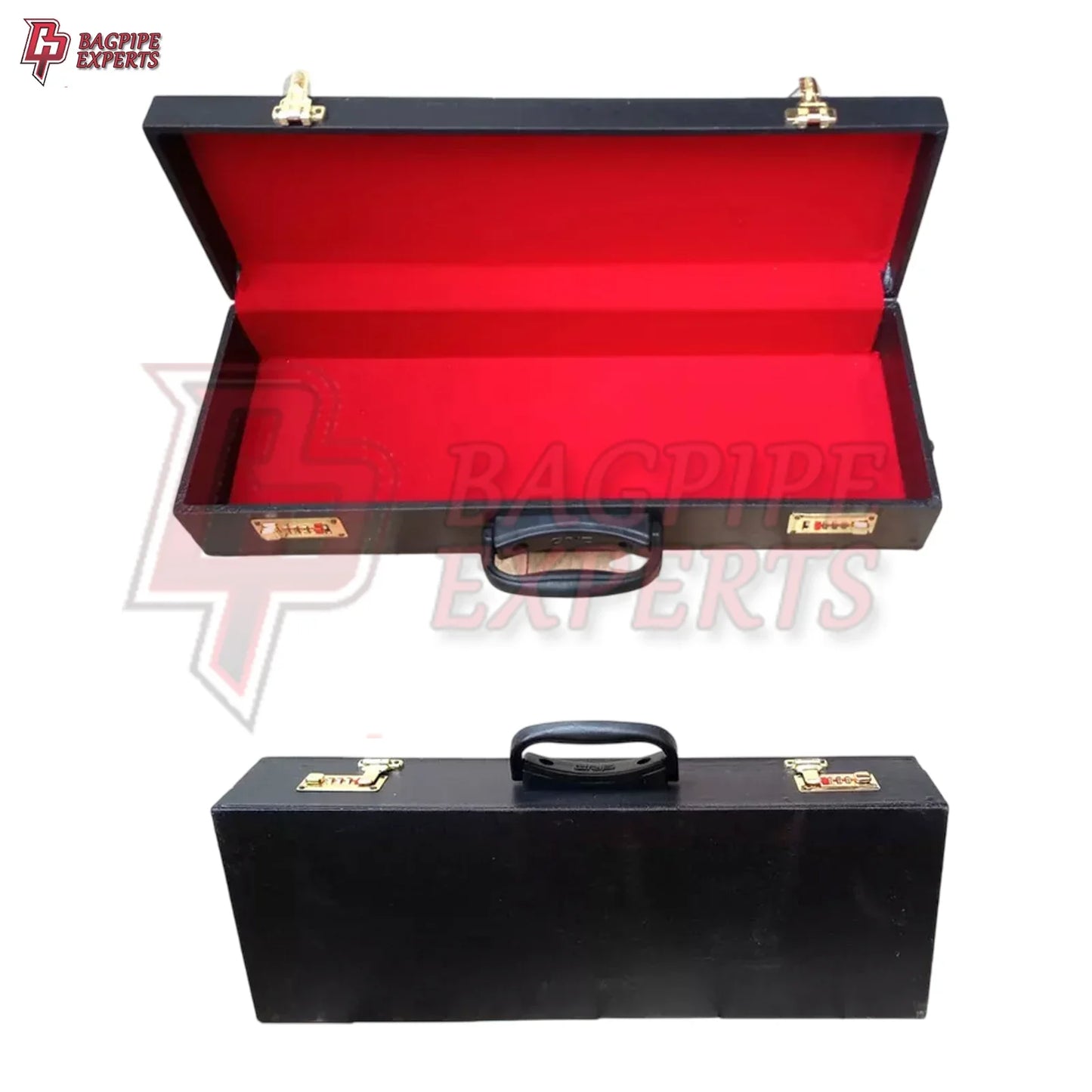 Great Highland Bagpipes – Black Velvet Natural Mount with Case & Reeds