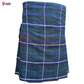 Blue Douglas 8 Yard Tartan Kilt – Traditional Scottish Kilt for Men