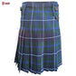 Blue Douglas 8 Yard Tartan Kilt – Traditional Scottish Kilt for Men