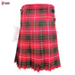 Bruce Modern 8 Yard Clan Tartan Kilt – Handmade Scottish Highland Dress