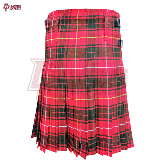 Bruce Modern 8 Yard Clan Tartan Kilt – Handmade Scottish Highland Dress