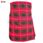 Bruce Modern 8 Yard Clan Tartan Kilt – Handmade Scottish Highland Dress