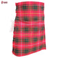 Bruce Modern 8 Yard Clan Tartan Kilt – Handmade Scottish Highland Dress