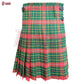 Burnett Modern Clan Tartan Kilt – 8 Yard Traditional Scottish Dress Kilt