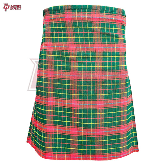 Burnett Modern Clan Tartan Kilt – 8 Yard Traditional Scottish Dress Kilt